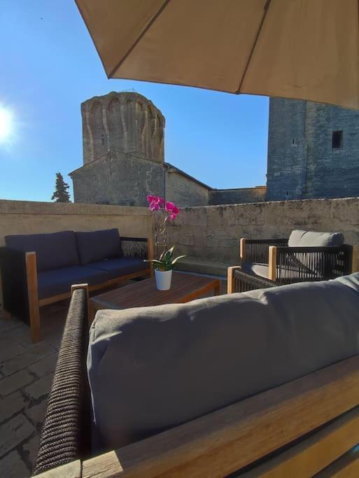 Apartmán Uzes Centre Historique, Terrasse Privative Panoramique Exteriér fotografie