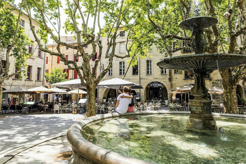 Apartmán Uzes Centre Historique, Terrasse Privative Panoramique Exteriér fotografie
